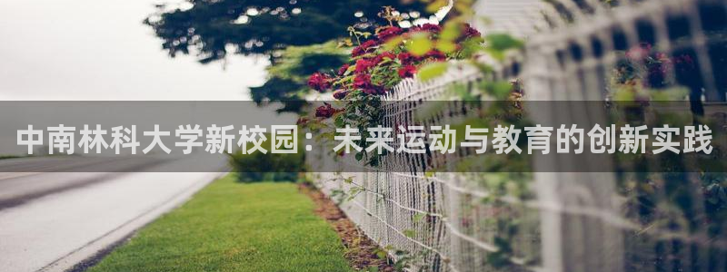 中南林科大学新校园：未来运动与教育的创新实践