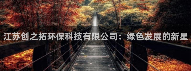 江苏创之拓环保科技有限公司：绿色发展的新星
