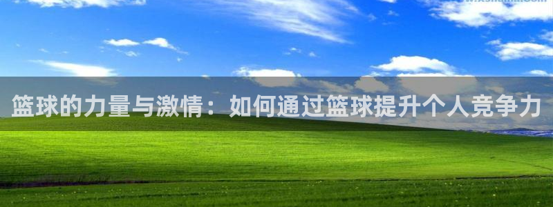 篮球的力量与激情：如何通过篮球提升个人竞争力
